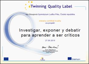 eTwinning Quality Label