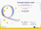 Evropský certifikát kvality