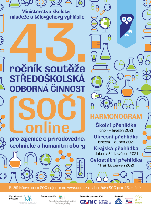 Plakát SOČ 2020/2021